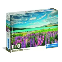 CLE puzzle 1500 Compact LupinsAtLakeTekapo 31731