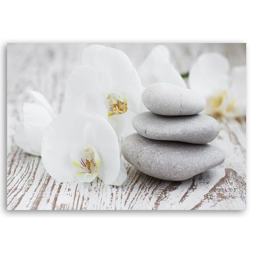 Deco Panel, Orchidee i kamienie Zen 60x40 na Arena.pl