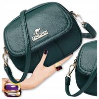 Torebka kuferek listonoszka skórzana na ramię Kangurek kopertówka Damska