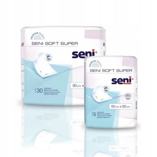 SENI SOFT SUPER 40x60cm podkłady higieniczne 30szt na Arena.pl