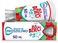 SENSODYNE PROSZKLIWO DLA DZIECIPASTA DO ZĘBÓW 0-6 LAT 50 ML