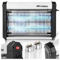 LAMPA OWADOBÓJCZA NA KOMARY MUCHY OWADY UV MOCNA PUŁAPKA 16W 3800V