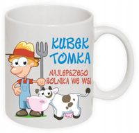 KUBEK foto prezent świateczny dla dziadka sąsiada