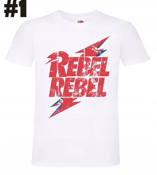 David Bowie Rebel , koszulka zdjęcie 3