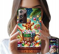 ETUI DO SAMSUNG NOTE 20 ULTRA - PIERNIK PIERNIKI ŚWIĄTECZNE WZORY +FOLIA