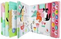 KSIĄŻKA KSIĄŻECZKA SENSORYCZNA BZZZ BZZZ W OGRODZIE Z DŹWIĘKIEM