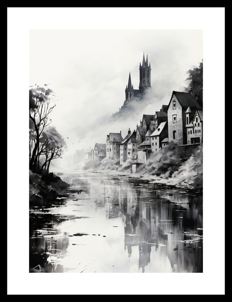 Plakat 25x35cm Mglisty Refleks zdjęcie 3