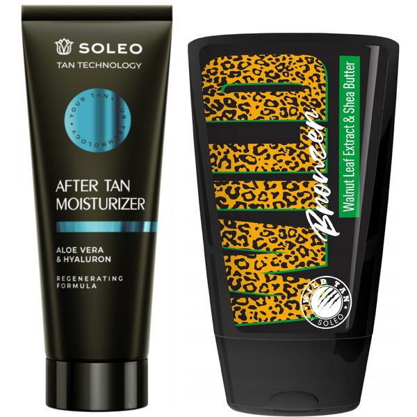 Soleo Tan Technology After Tan Moisturizer + Wild Tan Bronzer Gratis zdjęcie 1
