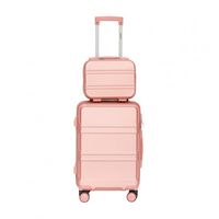 LEKKA WALIZKA I KUFER ABS 2W1 PODRĘCZNA DO SAMOLOTU