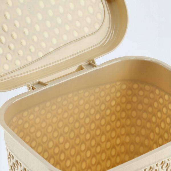 KADAX Pojemnik Na Proszek Do Prania 6L Detergenty Pudełko Beżowy zdjęcie 7