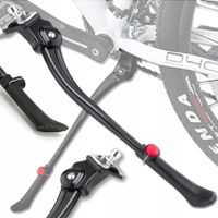 STOPKA PODPÓRKA NÓŻKA ROWEROWA 24-28'' REGULOWANA ALUMINIOWA CENTRALNA