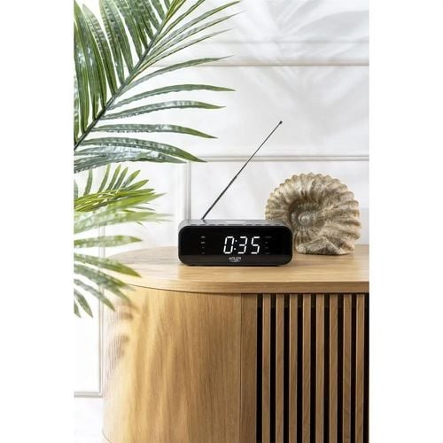 RADIOBUDZIK Z ŁADOWARKA INDUKCYJNA BLUETOOTH na Arena.pl