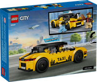 60487 - lego city - żółta taksówka