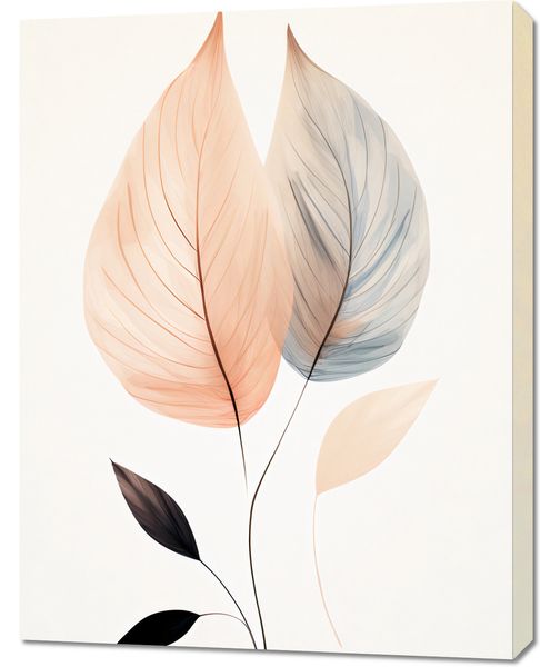 Obraz 70x90cm Liściasty Taniec zdjęcie 1