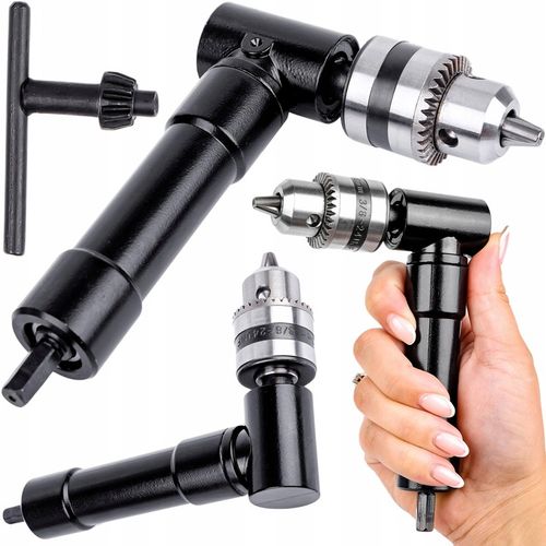 PRZYSTAWKA KĄTOWA UCHWYT NASADKA DO WIERTARKI WIERCENIA POD KĄTEM 90 na Arena.pl