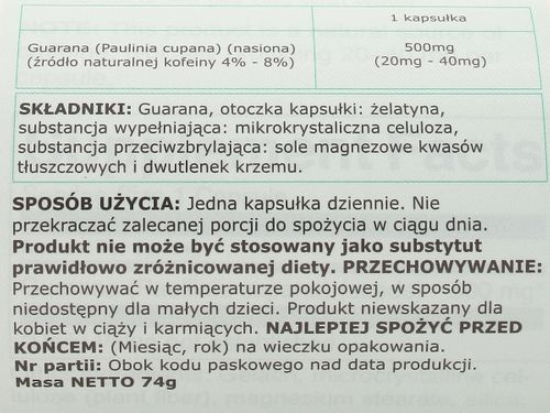 Guarana - Swanson - 100kaps na Arena.pl