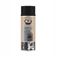 K2 FLEX PŁYNNA GUMA W SPRAYU FOLIA CZARNY MAT 400ML - L343CM