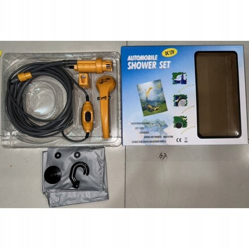 PRYSZNIC TURYSTYCZNY KEMPINGOWY POMPKA POD NAMIOT 12V 60W NATRYSK POLOWY na Arena.pl