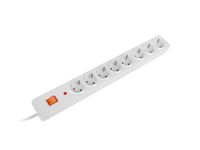 2 x Listwa przeciwzakłóceniowa ACAR X8 Schuko 5m szara W0217
