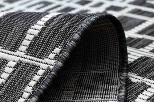 RUG/LU/VINEA/LINES/BLACK+CREAM/80x150 na Arena.pl