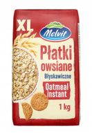 Melvit Płatki owsiane błyskawiczne XL 1 kg