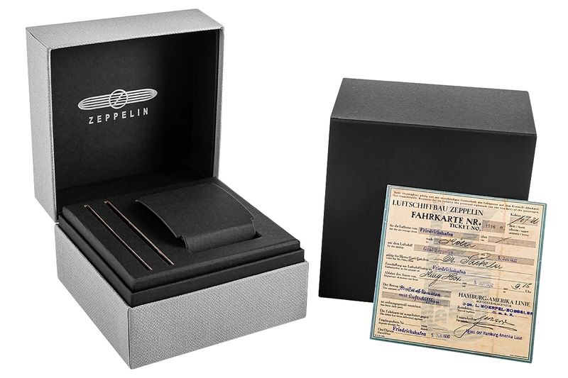 zegarek męski zeppelin méditerranée automatic 9668-5 + box zdjęcie 8