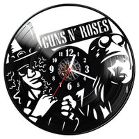 Zegar ścienny z płyty winylowej Guns n Roses 1484.14