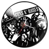 Zegar ścienny z płyty winylowej Guns n Roses 1484.14