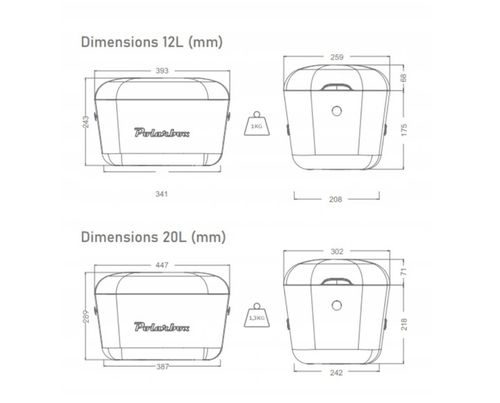 Lodówka turystyczna POLARBOX GOLD oliwkowy + brąz 12L na Arena.pl