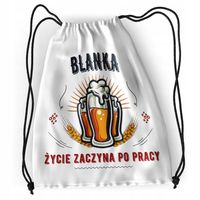 Plecak Dla Blanki Sportowy Szkolny Worek Torba Z Nadrukiem Ze Zdjęciem