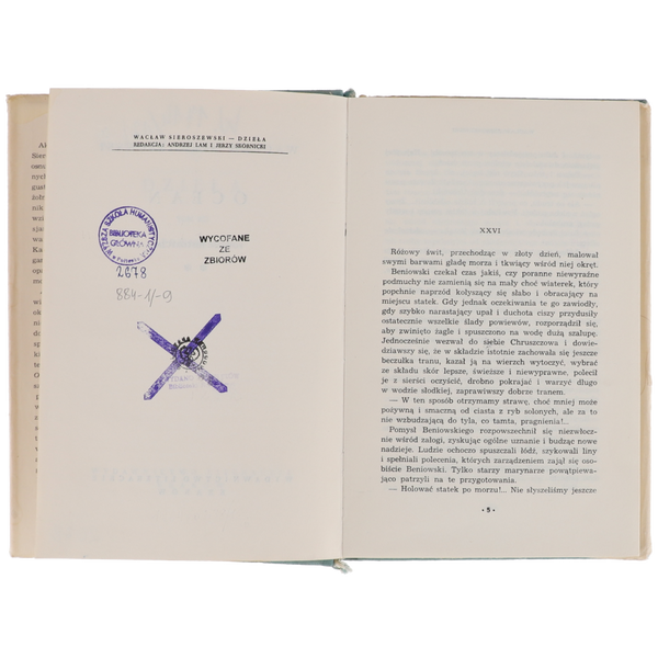 Wacław Sieroszewski Ocean Części I i II Dzieła1963 zdjęcie 9