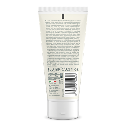 luxuria bio cannabis lubricant 100 ml intimateline na Arena.pl