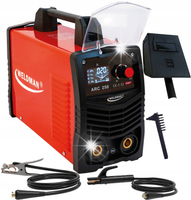 Spawarka elektrodowa Inwertorowa MMA / TIG ARC 250 WELDMAN 240A 60%