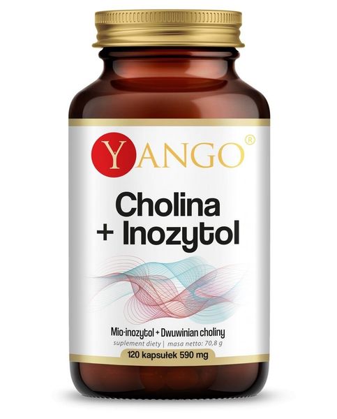 YANGO Cholina + Inozytol (90 kaps.) zdjęcie 1