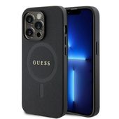 Guess GUHMP15LPSAHMCK iPhone 15 Pro 6.1" czarny/black hardcase Saffiano