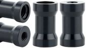 adapter tuleja redukcja 1/4" na 3/8" statywowa aluminiowa czarna 25 mm