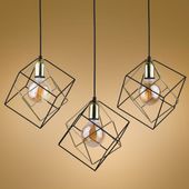 Lampa wisząca druciana Alambre 2699 TK Lighting industrialna czarna