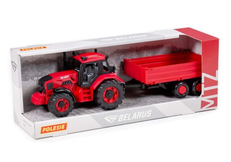 Traktor Belarus z przyczepą burtową 91345 zdjęcie 1