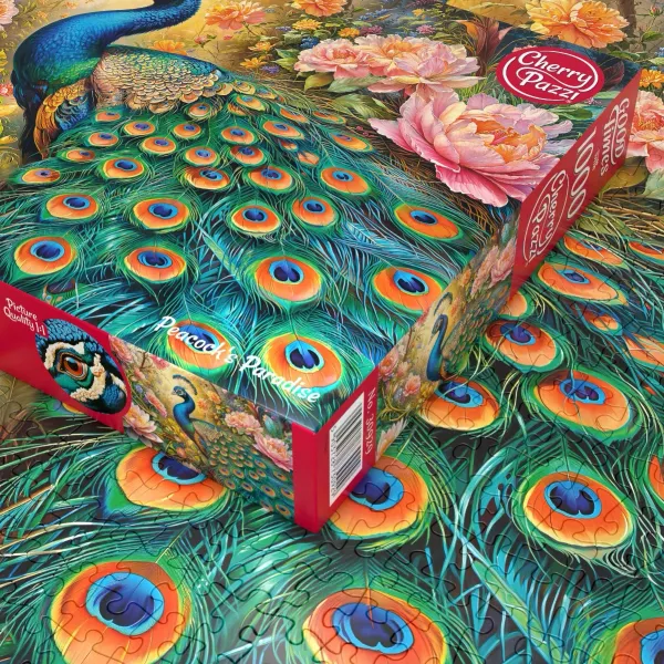 Puzzle 1000 elementów. Pawi Raj 30929 zdjęcie 6