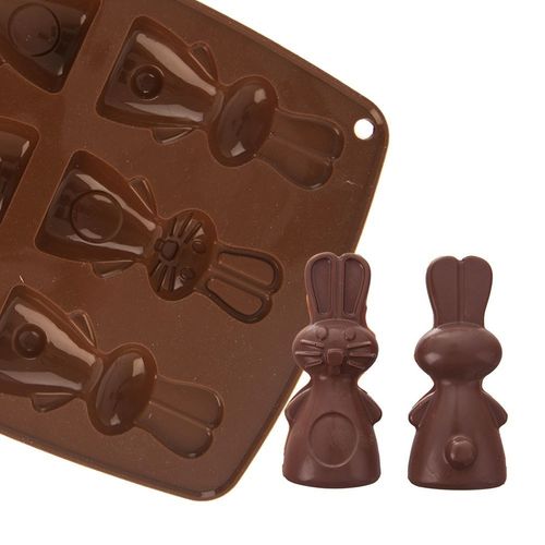 Forma Silikonowa Foremka Świąteczna Wielkanocna Zając Zajączki Zajączek na Arena.pl