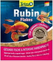 Wybarwiająca karma dla wszystkich ryb ozdobnych - Tetra Rubin Płatki 12g