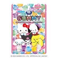 HEART 4D Sanrio Characters Assorted Fruit Gummy 38g