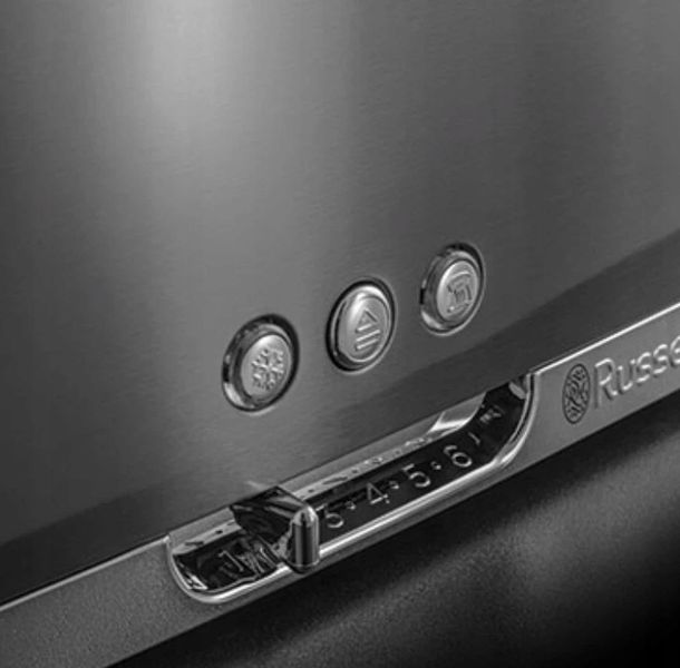 Toster Russell Hobbs Moonlight 23251-56 Tacka Ruszt Podnośnik Szary zdjęcie 3