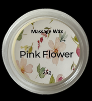 Wosk do masażu PINK FLOWER 25g