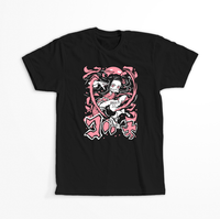 Koszulka Czarna Demon Slayer / Kimetsu no Yaiba / Miecz zabójcy demonów - WYBIERZ KOLOR KOSZULKI I FASON Damska S