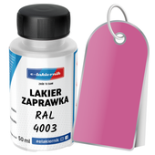 lakier zaprawkowy zaprawka samochodowy ral 4003 różowy wrzosowy połysk 50ml