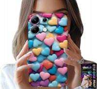 ETUI DO XIAOMI NOTE 13 PRO 5G - KOLOROWE SERCA MOŻLIWOŚĆ PERSONALIZACJI