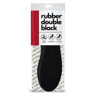 r. 37 - wkładki podgumowane rubber double black paolo peruzzi 12w37