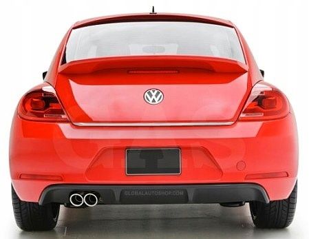 Volkswagen New Beetle - Chromowane Listwy Grill Atrapy Zderzaka Tuning zdjęcie 1