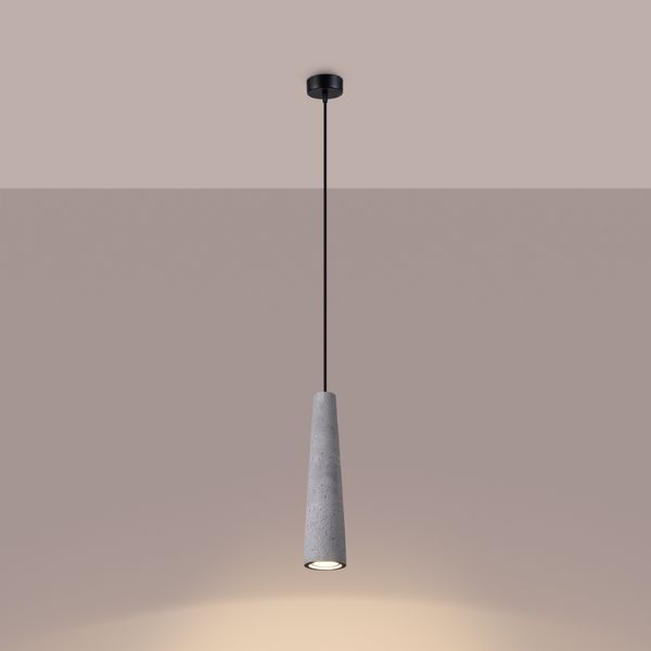 Lampa wisząca ELECTRA beton zdjęcie 3